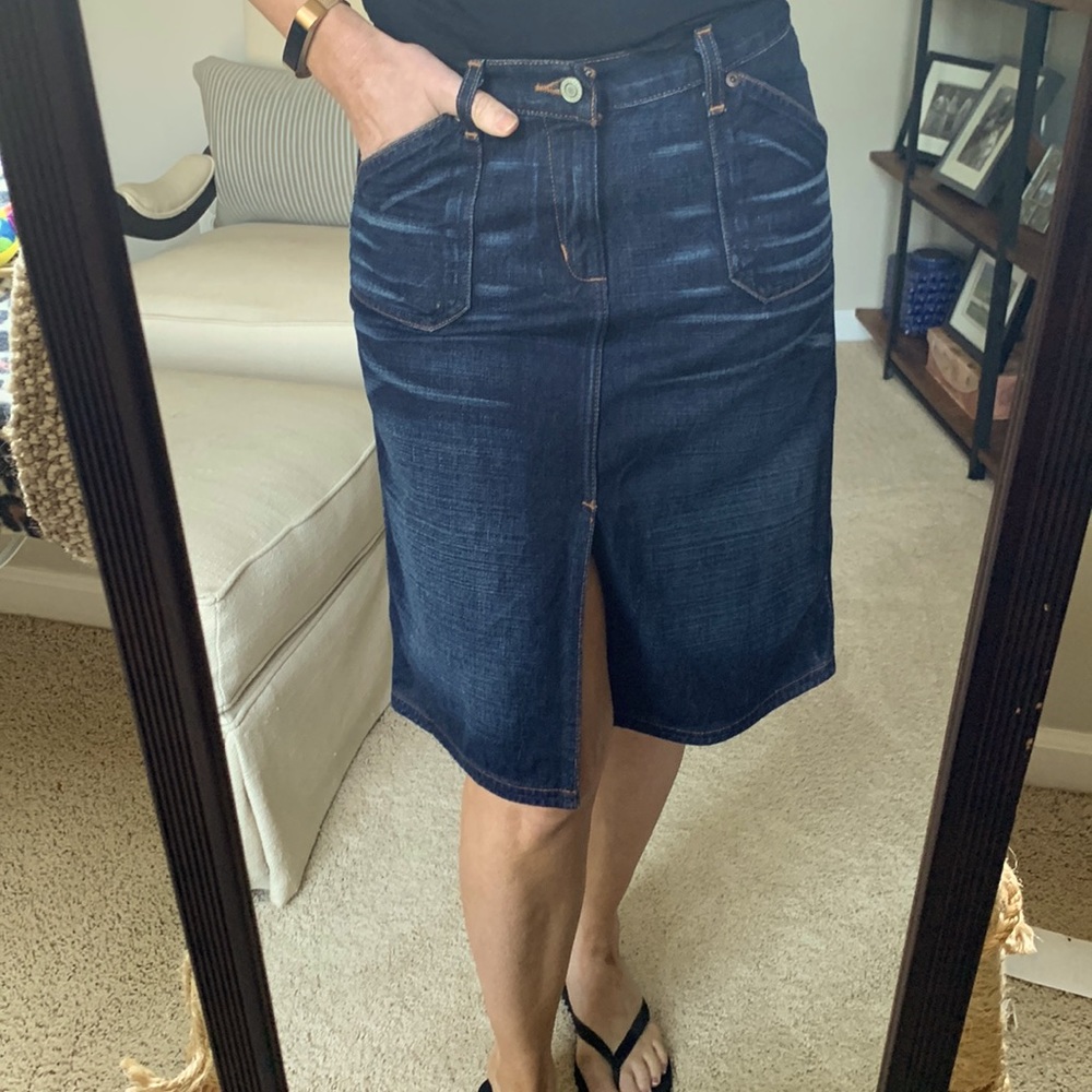 Express denim skirt